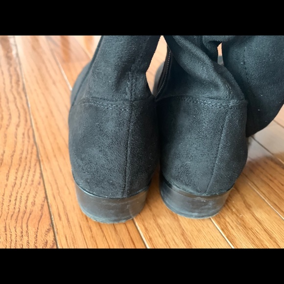 ALDO over the knee black boots Size 7 - Picture 4 of 12